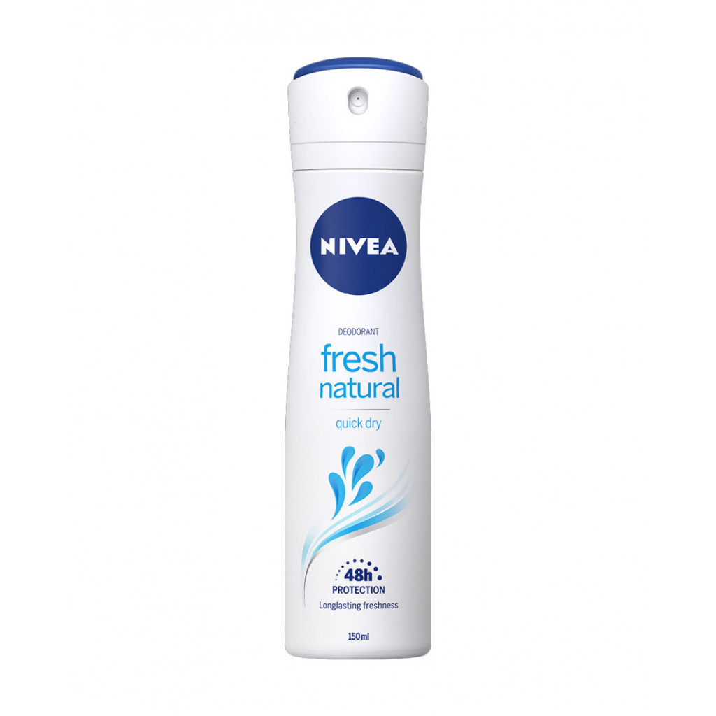 mouw emmer Fascineren Nivea Deo Spray Fresh Natural - 150 ml | Tavisi