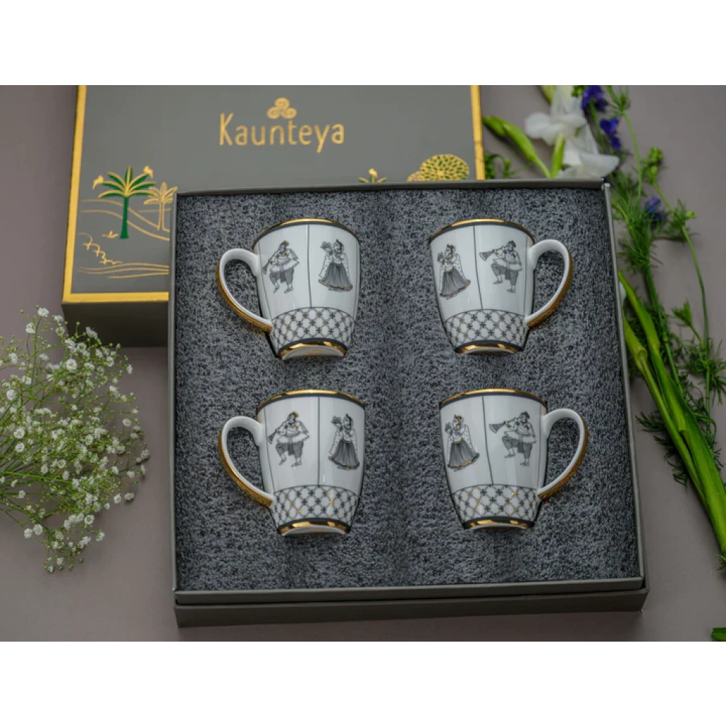 Kaunteya Byah Gift Set (4 Coffee Mugs)