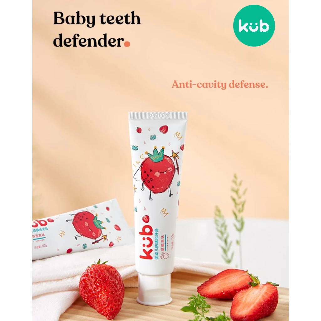 KUB Natural Strawberry Toothpaste
