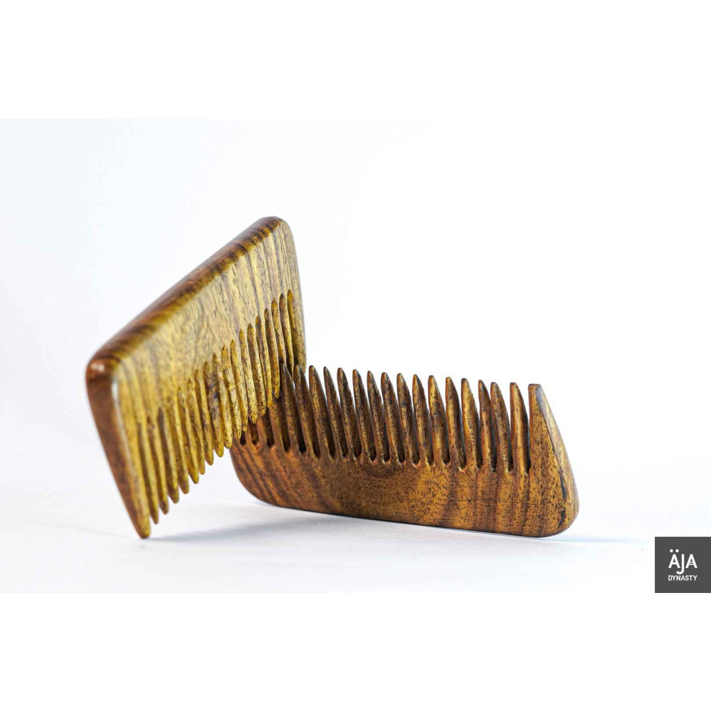 Äja Dynasty Wooden Handmade Comb (Brown)