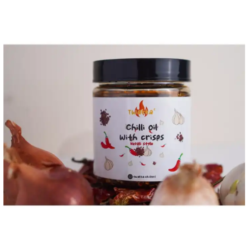 Twakka Chilli Oil With Crisps - 175 gms