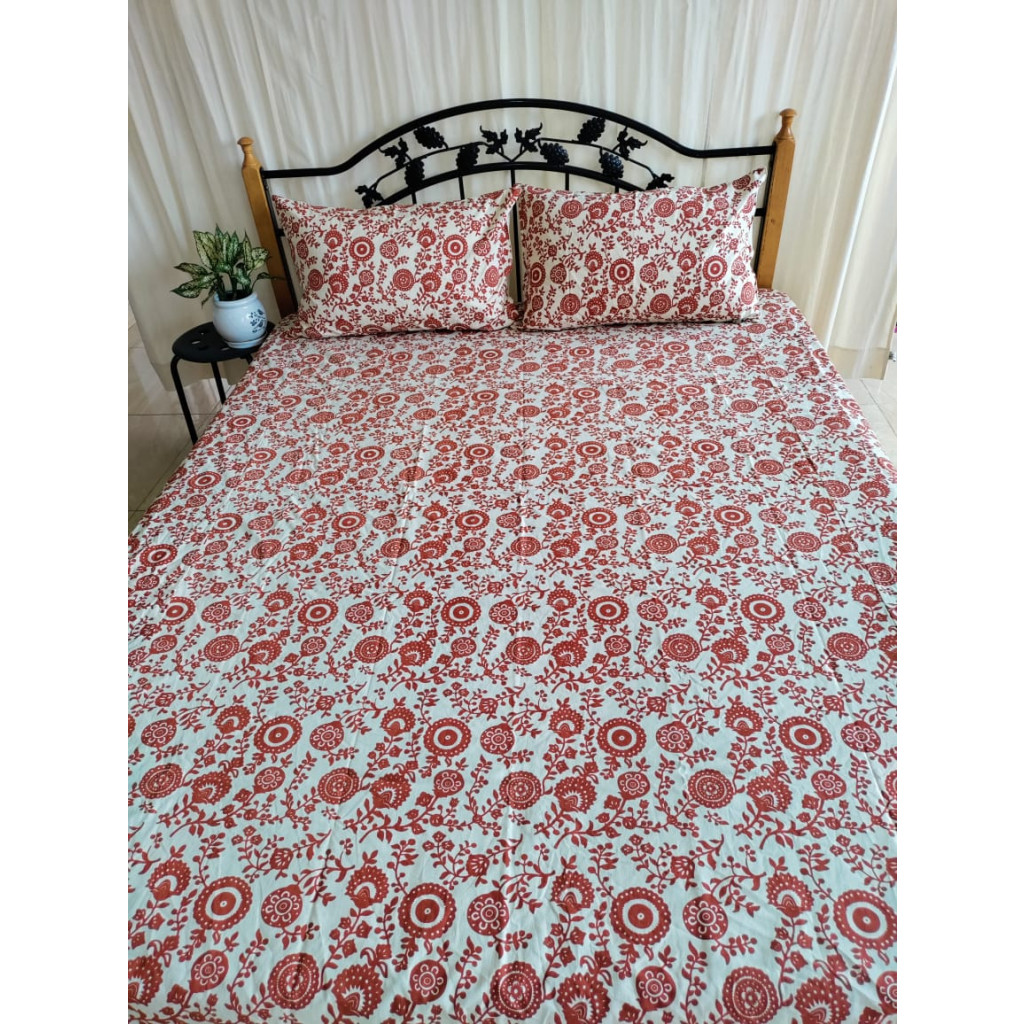 Cotton Mill Double Bedsheet