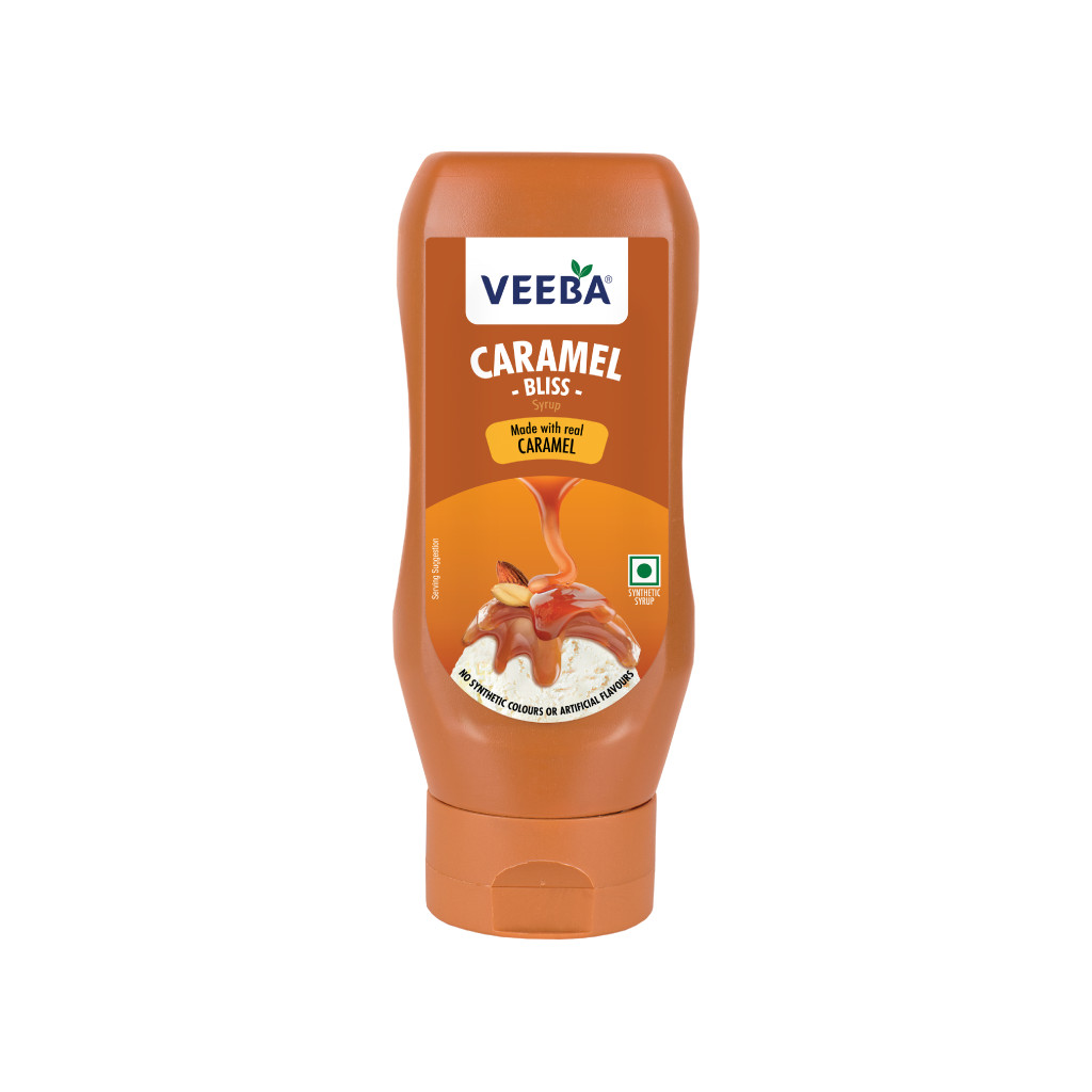 Veeba's Caramel Bliss Syrup 380GM