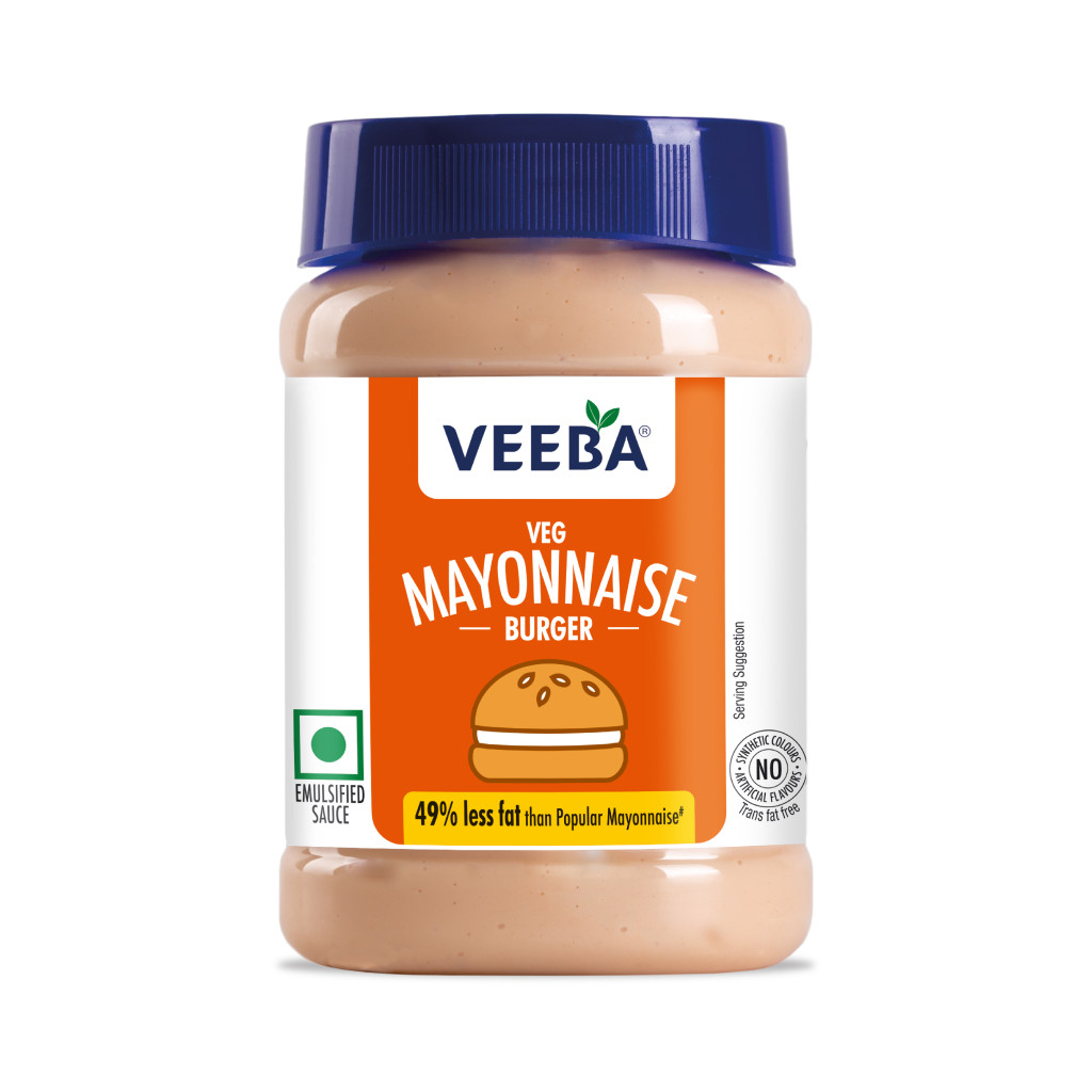 Veeba's VEG Mayonnaie Burger 250GM