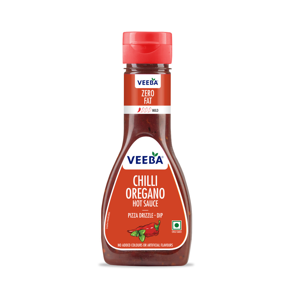 Veeba's Chilli Oregano_Hot Sauce_350GM