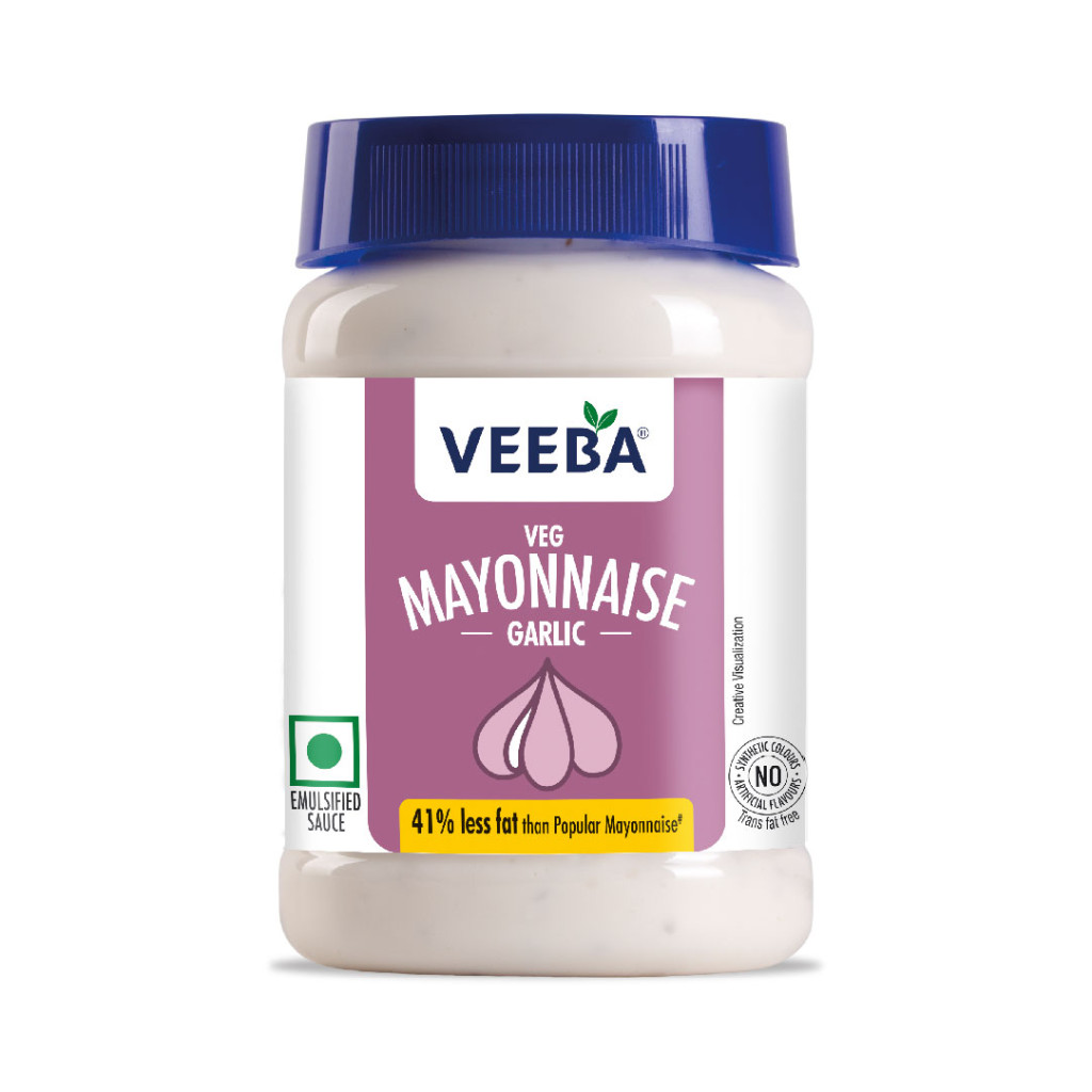 Veeba's Veg Mayonnaise Garlic 250GM