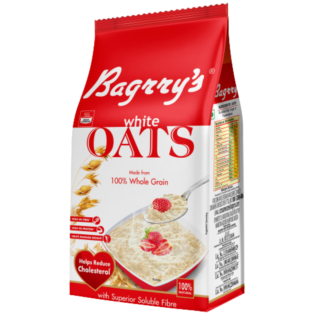 Bagrry's White Oats 500 Gm Pouch