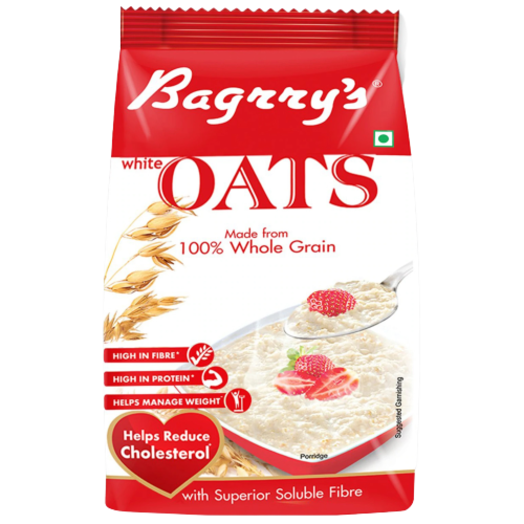 Bagrry's White Oats 1Kg Pouch