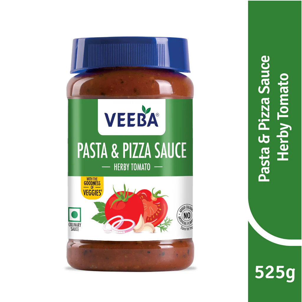 Veeba's Pasta & Pizza Sauce Herby Tomato 525 Gm--2