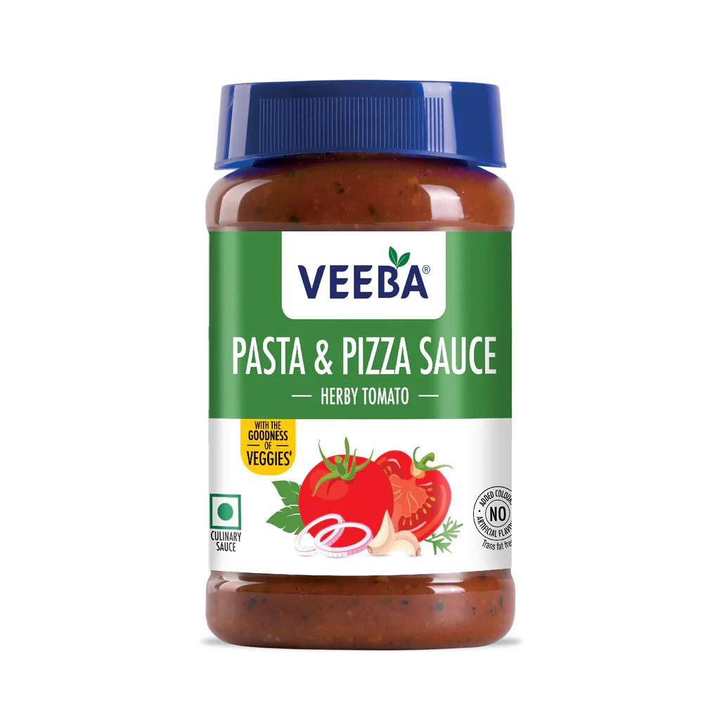 Veeba's Pasta & Pizza Sauce Herby Tomato 525 Gm