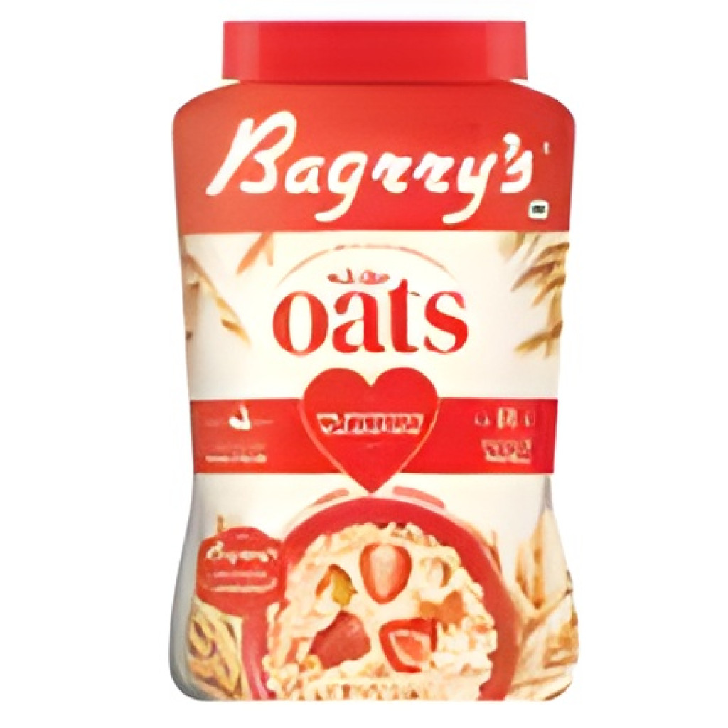 Bagrry's White Oats 1KG Jar