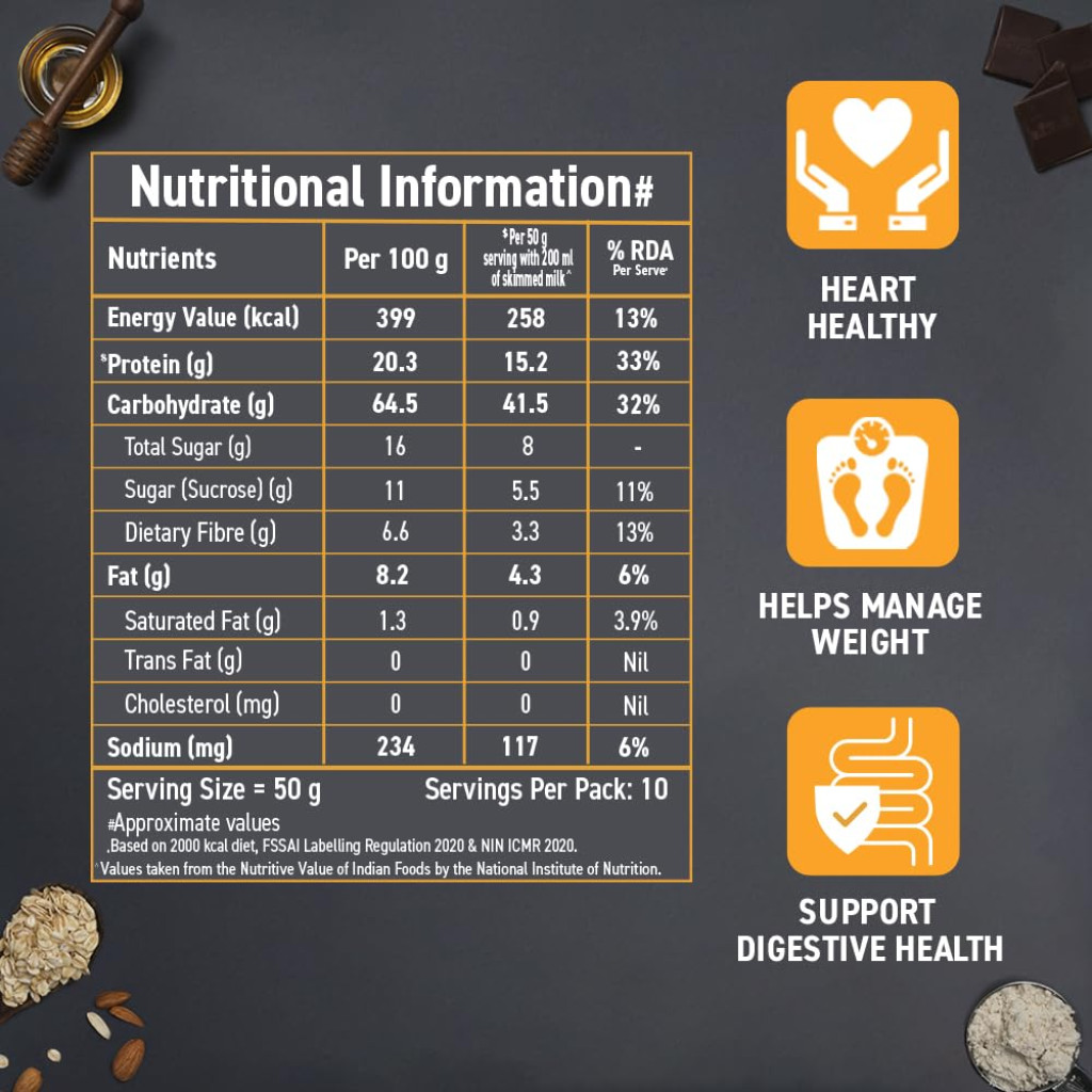 Bagrrys Protein Muesli 500 Gm--2