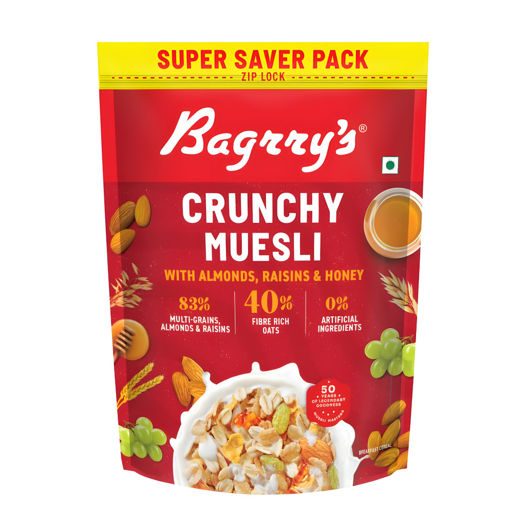 Crunchy Muesli Pouch 500 Gm