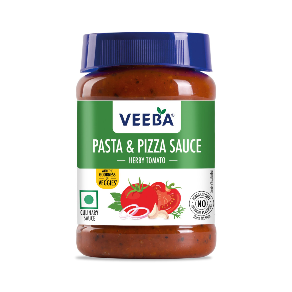 Veeba's Pasta & Pizza Sauce Herby Tomato 280GM